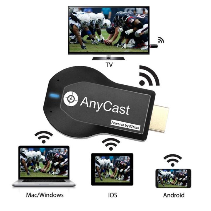 M2 Plus TV Stick Display DLNA Miracast Airplay Mirror Screen HDMI-compatible Android IOS Mirascreen