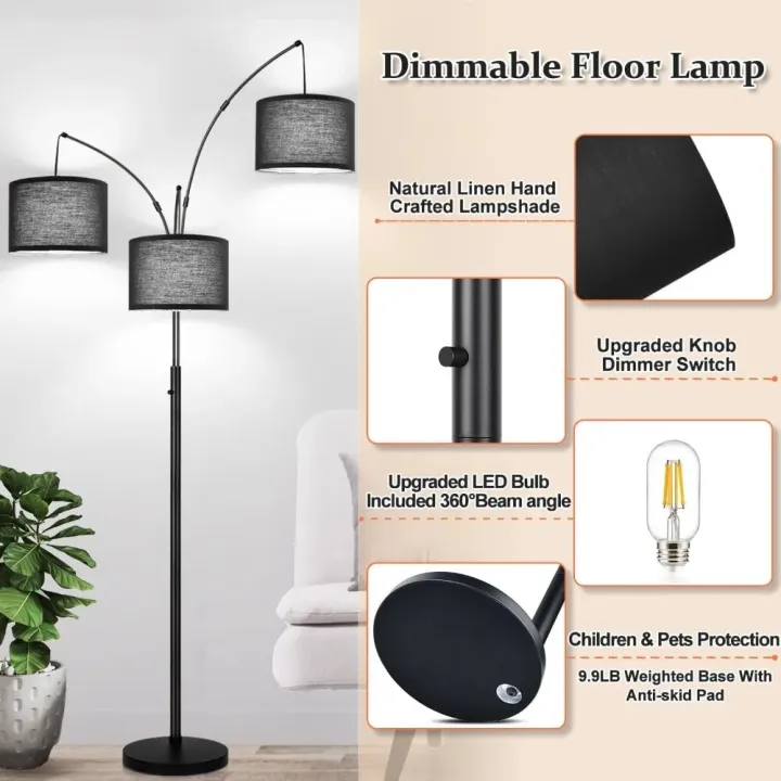 Floor%20Lamp%20-3%20Curved%20Floor%20Lamps%20for%20Living%20Room,%201000LM%20Black%20Lampshade%20and%20Modern%20High%20Standing%20Lamp%20with%20Heavy%20Base%20-%20Image%205
