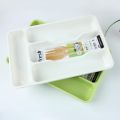 New Kitchen Gadget Accessories Holder Rack Cutlery Tray Kitchen Drawer Organiser Utensil Metallic. 