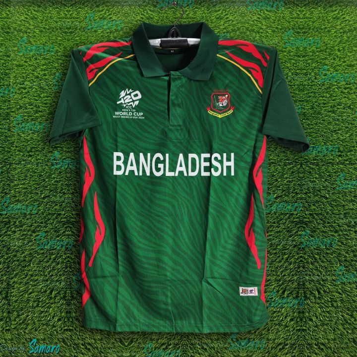 Bangladesh%20T20%20World%20Cup%20Jersey%202026/2027%20Half%20Sleeve%20Collar%20Polo%20Cricket%20Jersey%20For%20Men%20-%20Bangladesh%20Cricket%20Jersey%202026%20-%20Image%202