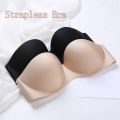 Strapless Bra Non-Slip Underwear Invisible Bra Bra for wedding dress Gathered bra.
