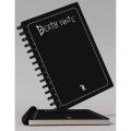 Death Note Premium Quality Waterproof Double Spiral Notebook With Black Backside - Notebook - bts.