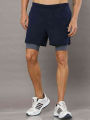 Hotfiary Men's Compression Pants with Shorts 2 in 1 Running Gym Workout Shorts Leggings Compressions Tights Multicolor.