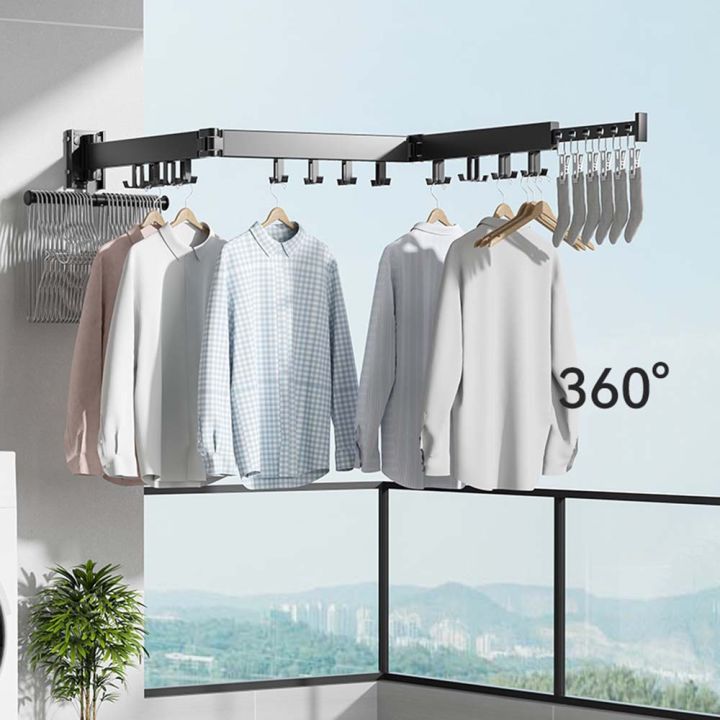Folding%20Clothes%20Hanger%20%20Aluminum%20Retractable%20Drying%20Rack%20%20Wall-mounted%20Laundry%20Storage%20%20Space%20Save%20%20Home%20Hotel%20Clothes%20Hanger%20-%20Image%207