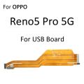 Main Motherboard LCD Display Connector Flex Cable Parts For OPPO Reno4 Reno5 Pro Lite SE F K Z 5G. 