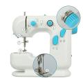 Premium Multifunctional Electric Sewing Machine With LED Light Foot Pedal - White -Mini Sewing Machine. 