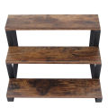 Display Riser Stand 3 Tier Wood Perfume Organizer Stand Display Rack Wide for Bathroom. 