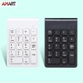 Portable 2.4G Wireless Digital Keyboard USB  Number Pad 18 Keys Mini Numeric Keypad For Laptop PC Notebook Desktop. 