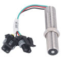 Magnetic Pickup Speed Sensor, 5/8 M16 UNF Strong Anti Interference Magnetic Speed Sensor for Generator. 