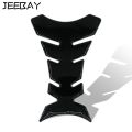 【Alizeker Mall】New 3D black carbon fiber motorcycle fuel tank Pad sticker Decals Racing Protect tank pad motocicleta car racing accessories. 