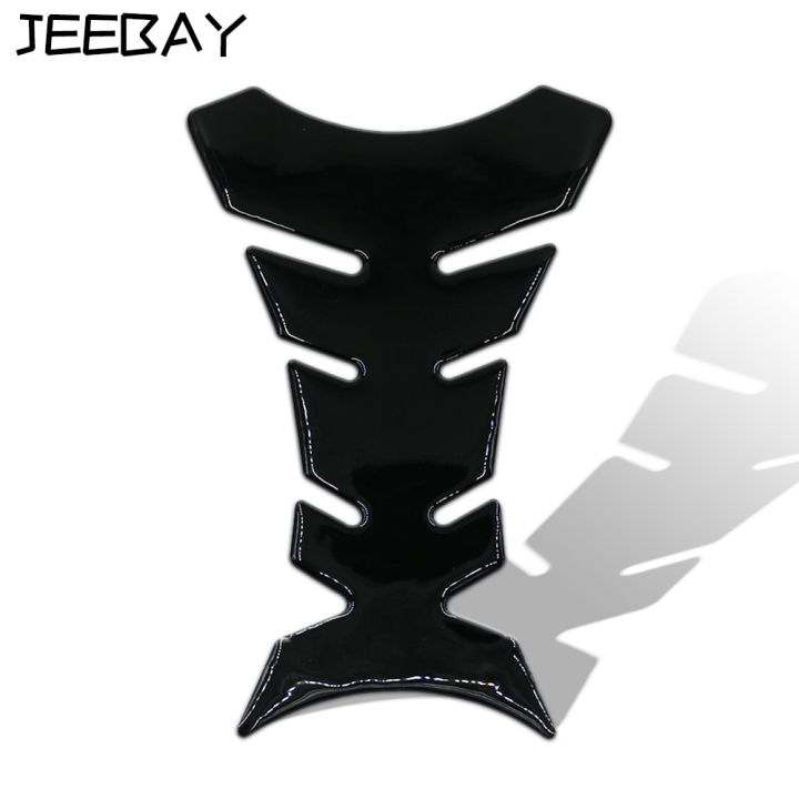 【Alizeker Mall】New 3D black carbon fiber motorcycle fuel tank Pad sticker Decals Racing Protect tank pad motocicleta car racing accessories