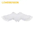 Mystery Wing Decoration Handmade Feather Angel Wings for Men Women Cosplay Costume Halloween Party Stage Show Accessory Handmade Feather Wings. 