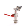 1/2 Inch Zinc Alloy Water Tap Lockable Faucet Garden Hose Faucet with Lock. 