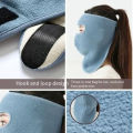 【Solitary waves】Windproof Anti Dust Full Face Mask Hat Cycling Ski Breathable Masks Eye Shield HD Anti Fog Goggles Hood Cover Winter Warm Cap. 