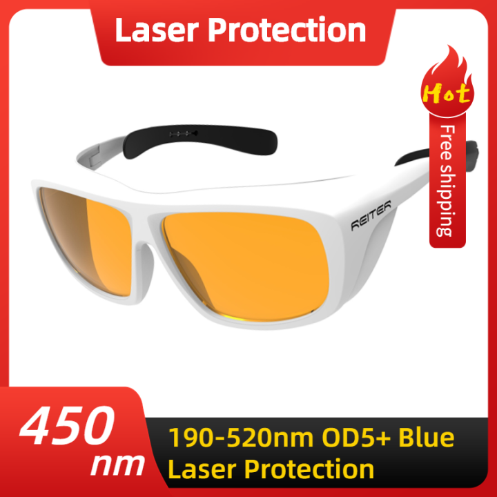 UV Laser Radiation Marking Safety Glasses 180-520nm Protection