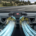 12V Car Fan Double Head Fan Portable Auto Cooling Fan.