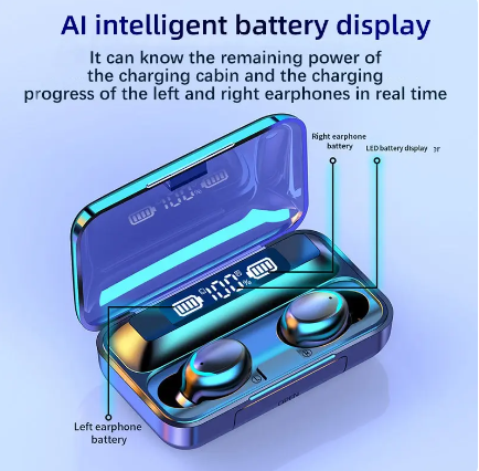 HLstar%C2%AE%20F9-5%20Air%20buds%20TWS%20Wireless%20Earbuds%20Bluetooth%20Headphones%20Digital%20Display%201000Mah%20Charge%20Box%20Bluetooth%20Earphones%20Wireless%20Airpods%20With%20Microphone%20For%20Mobile%20-%20Image%205