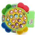 Kids Fishing Toys Electric Musical Rotating Fishing Game Musical Fish Plate Set Magnetic Outdoor Sports Toys for Children Gifts. 