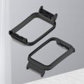 Stainless Steel Metal Shell Watch Accessories Bumper Watch Strap Connector Attachment Replacement Parts for Xiaomi Mi Band 7 Pro. 