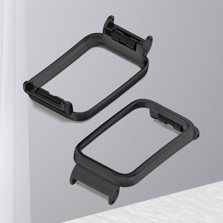 Stainless Steel Metal Shell Watch Accessories Bumper Watch Strap Connector Attachment Replacement Parts for Xiaomi Mi Band 7 Pro