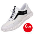 【selevn roind】 Men Genuine Leather Casual Shoes Height Increasing Durable Sole Man Breathable Sport Shoes Fashion Trend Waterproof Men Sneakers. 