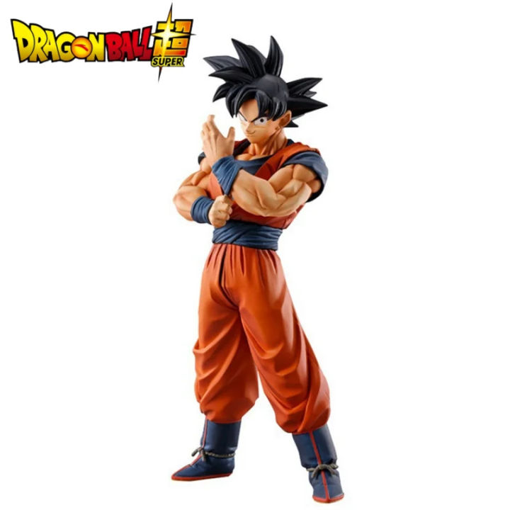 28cm Anime Dragon Ball Z Goku Figure Goku with Scouter Figurine PVC Statue Action Figures Collection Model Toys Gifts