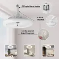 XIAOMI Ceiling Fans With Remote Control and Light LED Lamp Fan E27 Converter Base Smart Silent Ceiling Fans For Living Room. 