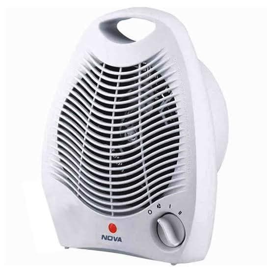 Original Nova Electric Fan Room Heater 2000 W (FH-03 White