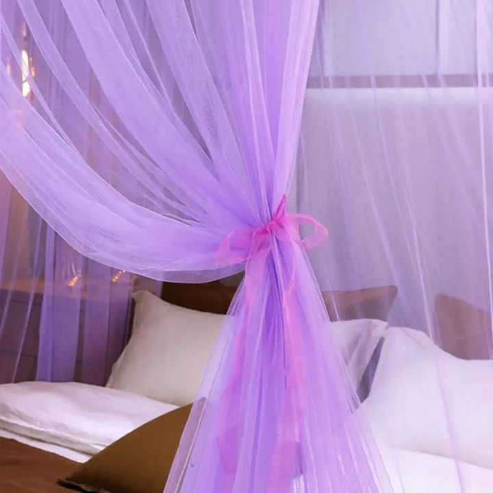 Breathable%20Hanging%20Mosquito%20Net%20Top%20Hook%20Lace%20Bed%20Canopy%20Encrypted%20Mesh%20Round%20Dome%20Court%20Style%20Crib%20Canopy%20Bedroom%20Decoration%20-%20Image%205