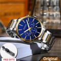 CURREN 8435 Quartz New Fashion Luminous Hands Chronograph Watch For Men.
