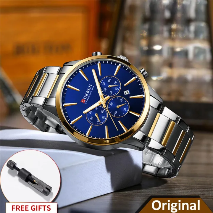 CURREN%208435%20Quartz%20New%20Fashion%20Luminous%20Hands%20Chronograph%20Watch%20For%20Men%20-%20Image%202