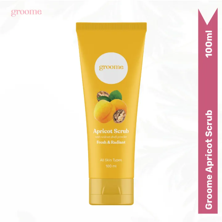 Groome%20Apricot%20Scrub%20deep%20gentle%20exfoliation%20remove%20dead%20skin%20unclog%20pores%20reduce%20blemish%20excess%20oil%20(EXP%20:%2010/27)%20-%20Image%203