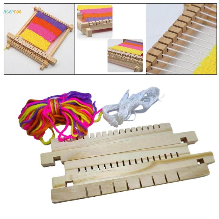 Wooden%20Weaving%20Loom%20DIY%20Multifunctional%20Hand%20Knitting%20Machine%20-%20Image%204