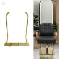 Salon Foot Rest Stand Barber Chair Parts Comfortable Barber Shop Foot Rest for Hair Stylists gold.