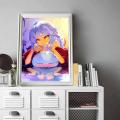Rimuru Tempest Slime Anime Character Posters Prints Canvas Painting Manga Wall Art Picture for Living Room Home Cuadros Decor. 