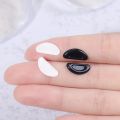 20PCS/10Pairs Glasses Nose Pads Adhesive Silicone Nose Pads Anti-Slip White Black Nosepads For Glasses Eyeglasses Sunglasses. 