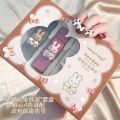 HengFang Boo Boo Milk Rabit lip mud 4 in 1 set. 