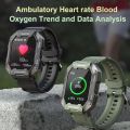 Original C20 Military Smart Watch Men Camouflage Army Outdoor IP68 5ATM Waterproof Sports Heart Rate Blood Oxygen Smartwatch. 
