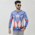 Captin America T -Shirt For Men - T Shirt. 