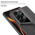 HOCE Business Matte Phone Cases For Samsung Galaxy S22 Ultra S24 Ultra S23 Ultra S25 Ultra S26 Ultra Case Camera Protection Skin Feel Hard PC Slim Cover.