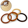 Bag Handle Bag Accessory Wooden Root Handle Wooden Circle Handle Environmental Round Handcrafted Wooden Handle.