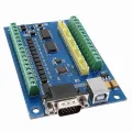 USB CNC 5 Axis 100KHz 12-24V Linear Motion Control Card STB5100 Breakout Board. 