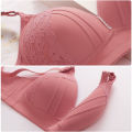 Gathered bra beautiful back bra light bra breathable bra soft bra comfortable bra seamless bra. 