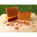 Hand made safron soap 100gm. 