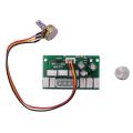 ARELENE DC 12V 8 Miner Fan Speed PWM Controller 8-Channel Hub High-Power Violent Fan Controller Speed Governor 4P Power Supply.