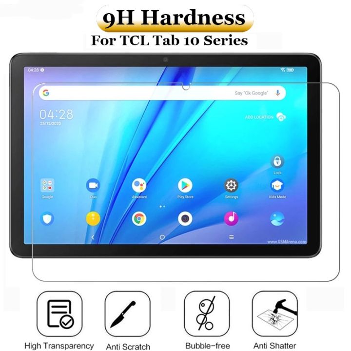 For TCL Tab 10S Tempered Glass Screen Protector Film TCL 10S Screen Guard