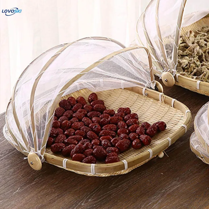 Food%20Serving%20Tent%20Basket%20Food%20Storage%20Basket%20with%20Mesh%20Gauze%20Cover%20for%20Fruit%20M%20-%20Image%206