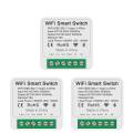 eWeLink Wifi 16A MINI Smart Switch Supporte 2-way control Timer Wireless Switch mart Home Automation Compatible with Alexa Google Home. 