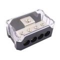 Car wer Distributor Block Distribution Block Block Splitter Fusebox For Car Audio Marine Auto Video.