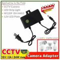 CCTV Camera Adapter DC 12V 2A SMPS Power Supply lighting transformer For Security System IP Camera LED Strip light W1209 XH-M452. 